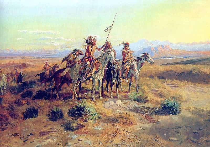 The Scouts - Charles Marion Russell Paintings